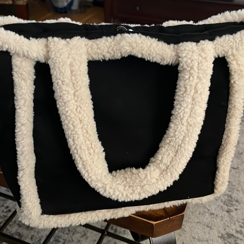 Black and Cream Handbag